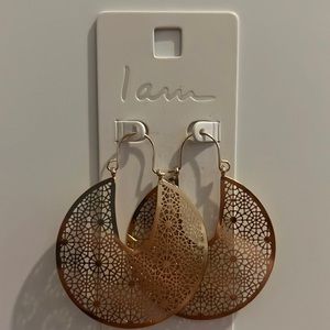 Gold Statement Earrings